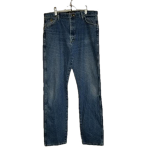 Wrangler George Straight Cowboy Cut Collection Blue Jeans Label Reads Size 38x36